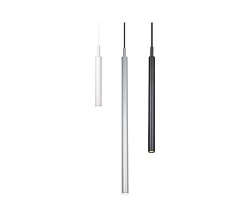 Modern ceiling light - MILOS - Luxcambra - tubular / cotton / LED