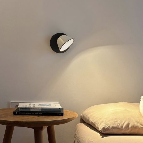 Contemporary wall light - ABSIDIOLA A MOVI - Luxcambra - indoor / glazed ceramic / ceramic