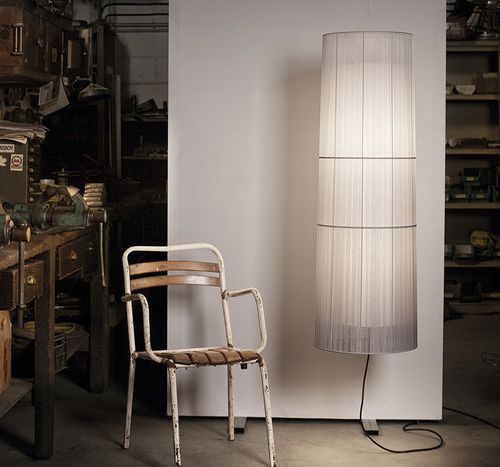 Pendant lamp - INDIANA XL C - Luxcambra - fabric / contemporary / corded