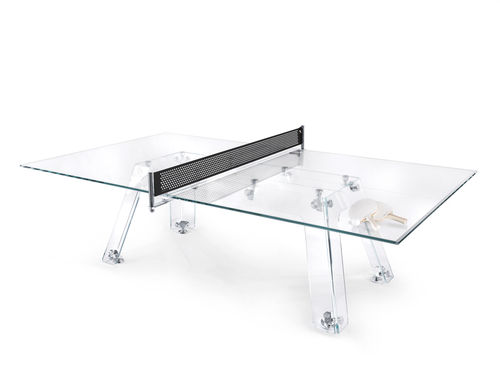 Indoor ping pong table - LUNGOLINEA - IMPATIA - contemporary / commercial / home