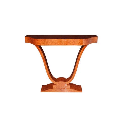Contemporary sideboard table - KS006 - Cygal Art Deco GmbH & Co. KG - wooden / wooden base / with drawer
