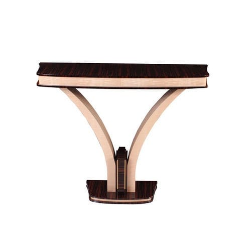 Art Deco sideboard table - KS052 - Cygal Art Deco GmbH & Co. KG - Macassar ebony / Macassar ebony base / rectangular
