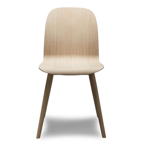 Scandinavian design chair - BOSTON - Danerka - indoor / fabric / oak