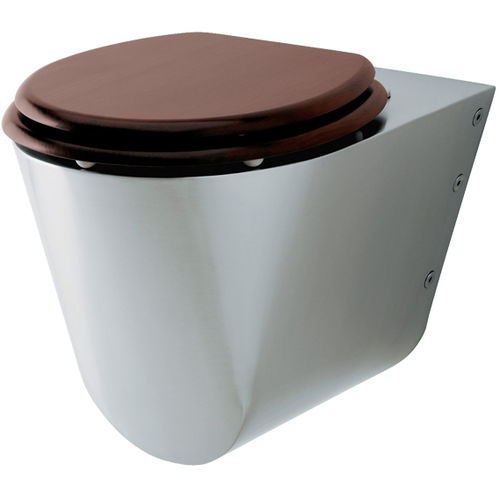 Wall-hung toilet - WCV4E-HC - Intra Teka - ceramic / commercial / handicapped