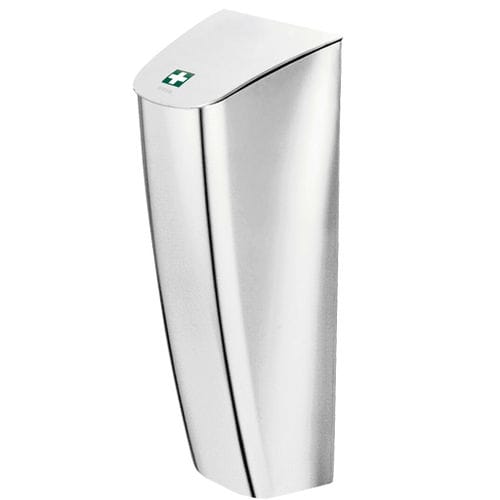 Hygienic trash can - MXA1  - Intra Teka - wall-mounted / stainless steel / with lid