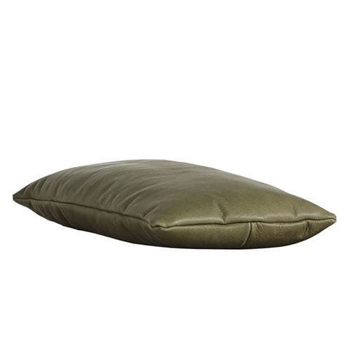 Leather pillow - LEVEL  - WOUD