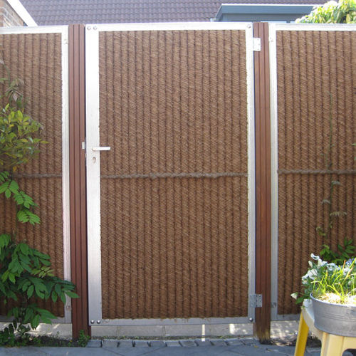 Wooden garden gate - KOKOWALL - Kokosystems BV - metal