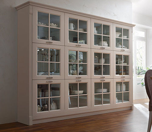 Traditional china cabinet - ITALIAN MOOD - Callesella - wooden