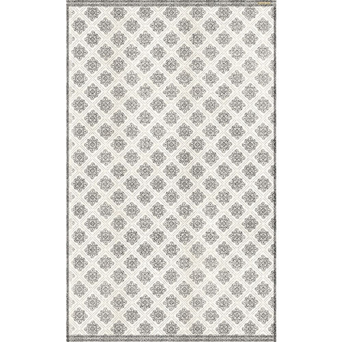 Contemporary rug - LORA – LO2 - BEIJA FLOR - patterned / vinyl / rectangular