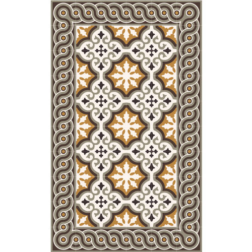 Contemporary rug - MOUNTAIN- TS3 - BEIJA FLOR - patterned / vinyl / rectangular