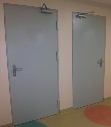 Security door - Asturmadi - interior / galvanised steel / stainless steel
