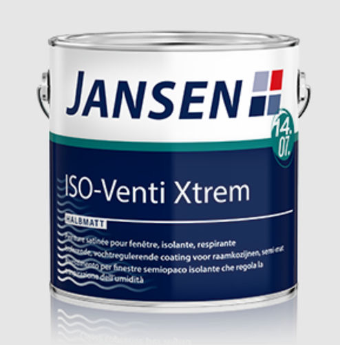 Decorative paint - ISO-VENTI XTREM - jansen - self-priming / finish / interior
