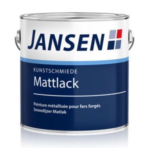 Decorative varnish - Locksmith-Flat - jansen - for metal / matte