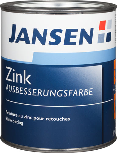 Sealing paint - ZINC TOUCH-UP - jansen - inside / outdoor / for ironwork