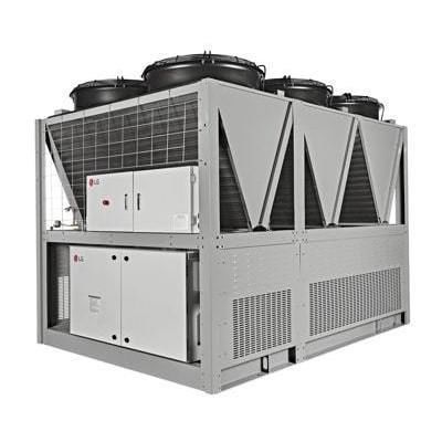 Air-cooled chiller - GCAW - LG HVAC - floor-mounted / free cooling / industrial