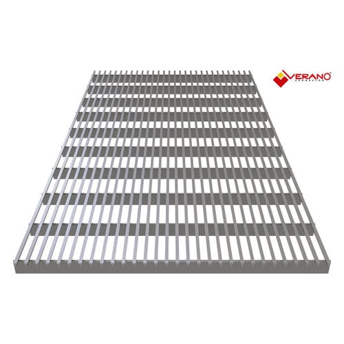 Stainless steel ventilation grill - SN-1,8/B/L - Verano Konwektor - linear / commercial / cover