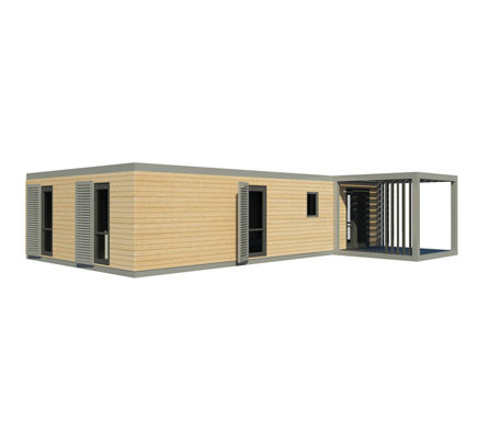Prefab house - R 10 - Steelife - energy-saving / modular / contemporary