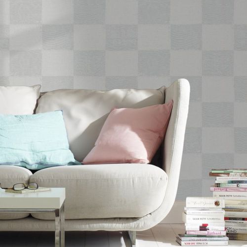 Embossed wallcovering SQUARES York wallcoverings wallpaper look