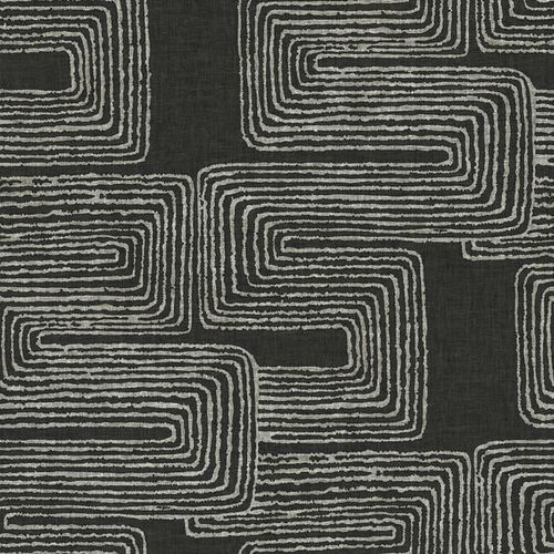 Contemporary wallpaper - Nikki Chu Zulu Signature - York wallcoverings - vinyl / patterned / fabric look