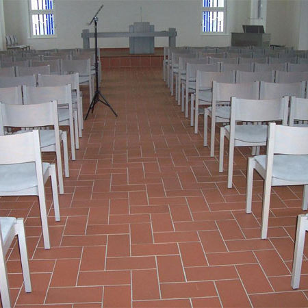 Terracotta tile - A MAJOLICA - IL PALAGIO - matte / indoor / floor