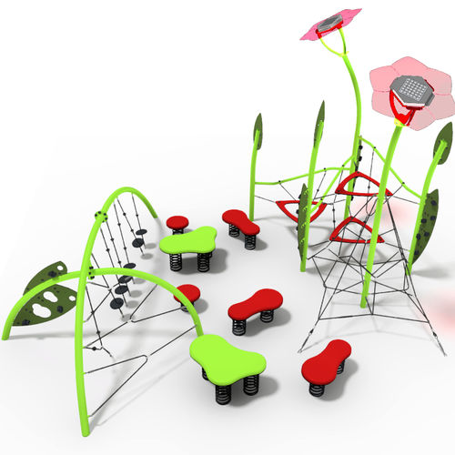 Playground obstacle course - FLORI MEADOW  - Free Kids s.c. - slalom / parkour / climber