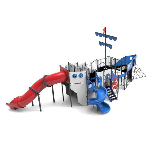 Playground structure - OCTOPUS  - Free Kids s.c. - metal / HDPE / HPL