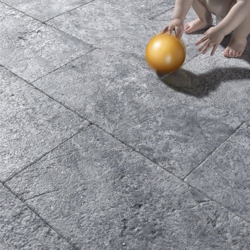 Granite tile - AZUL ARAN - WALL GRANITE SERVICE SRL - polished / brushed / indoor