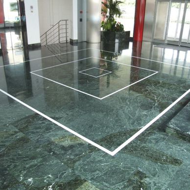 Marble tile - VERDE ALPI - WALL GRANITE SERVICE SRL - polished / indoor / outdoor