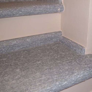 Natural stone step - LUSERNA - WALL GRANITE SERVICE SRL - non-slip / high-resistance