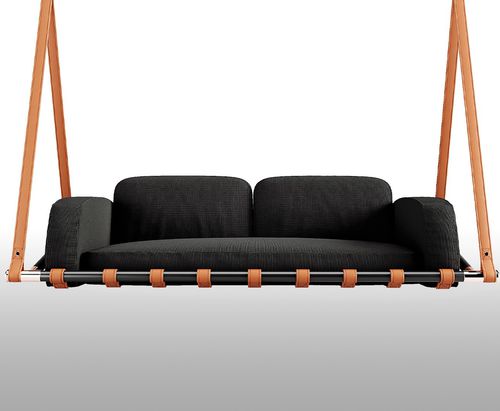 Contemporary sofa - FABLE - My Face - garden / acrylic fabric / synthetic leather