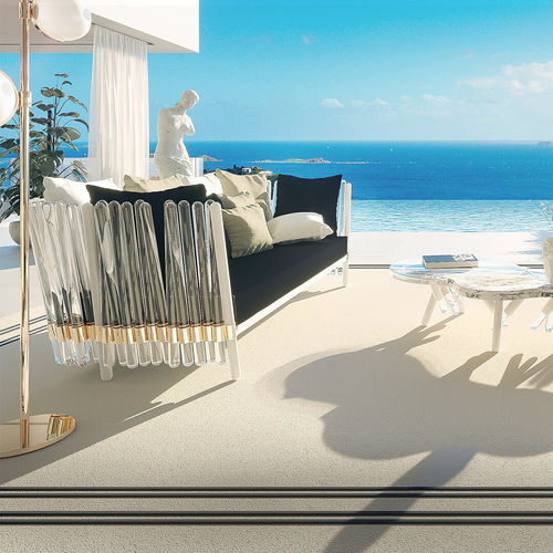 Contemporary sofa - HOUDINI - My Face - outdoor / acrylic fabric / with removable cushion