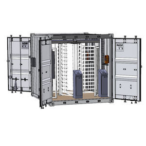 Half-height turnstile - OLLAGNIER SCA - for access control / commercial