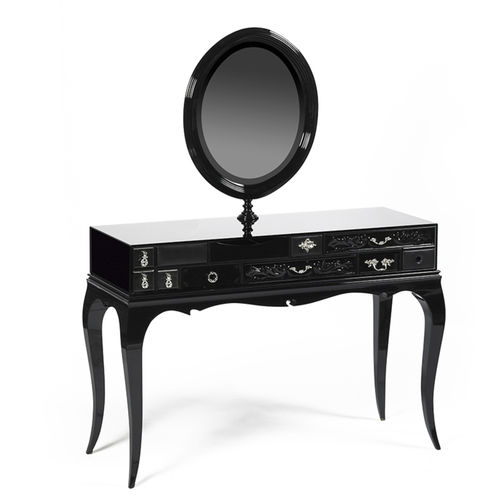 Classic dressing table - MELROSE - Maison Valentina - lacquered wood / glass / brass
