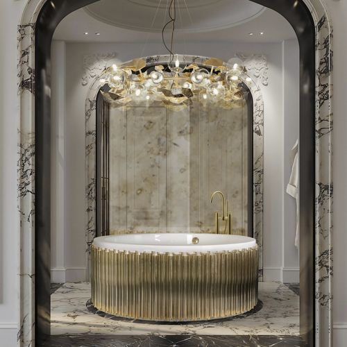 round bathtub - Maison Valentina