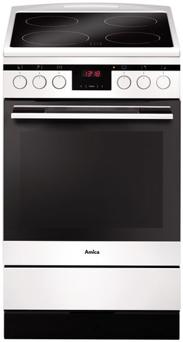 Electric range cooker - INTEGRA : 514IE3.319TSDPHBJQ(W) - Amica - induction / vitroceramic
