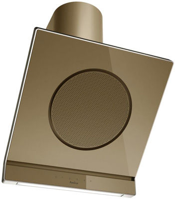 Wall-mounted range hood - IN600MS - Amica - original design / with built-in lighting