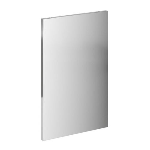 Wall-mounted bathroom mirror - GW08 70 04 02 - genwec - contemporary / rectangular / polished stainless steel