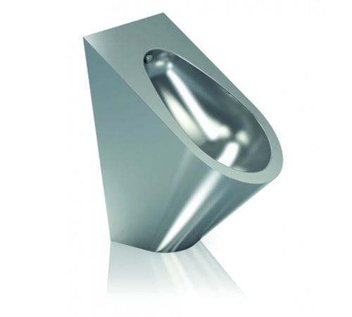 304 stainless steel urinal - GW08 61 04 01 - genwec - wall-hung / wall-mounted / industrial