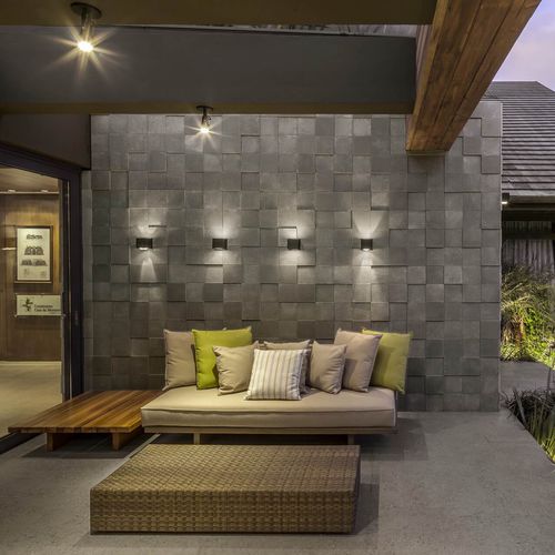 Interior wall-covering - MOSAICO GREZZO - Castelatto - exterior / concrete / smooth