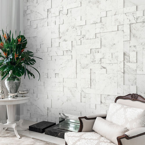Interior wall-covering - COLORS : ETRUSCO MOSAICO - Castelatto - exterior / concrete / textured