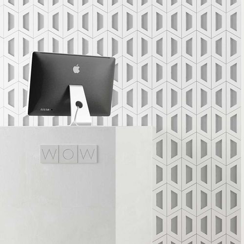 Porcelain stoneware tile - ISOS - WOW Design EU - matte / embossed / indoor