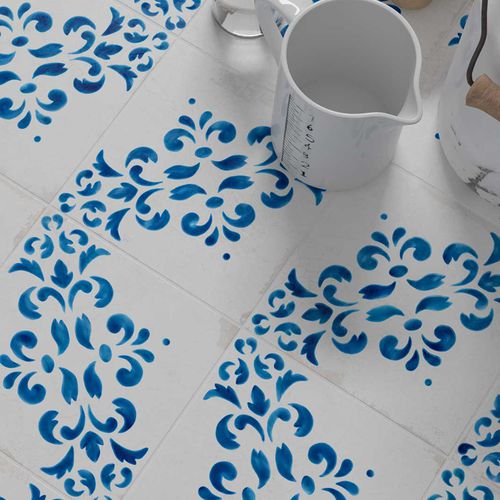 Porcelain stoneware tile - Antique Decor 2 - WOW Design EU - indoor / outdoor / wall