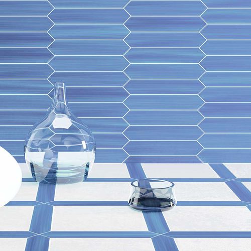 Porcelain stoneware tile - Crayon Bleu - WOW Design EU - indoor / outdoor / wall