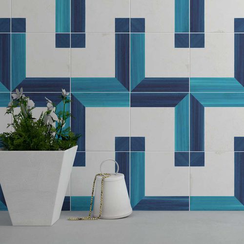 Ceramic tile - Square Wall Decor - WOW Design EU - indoor / wall / geometric pattern