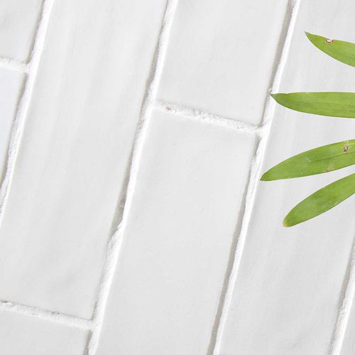Porcelain stoneware tile - Handmade Floor White - WOW Design EU - matte / indoor / outdoor