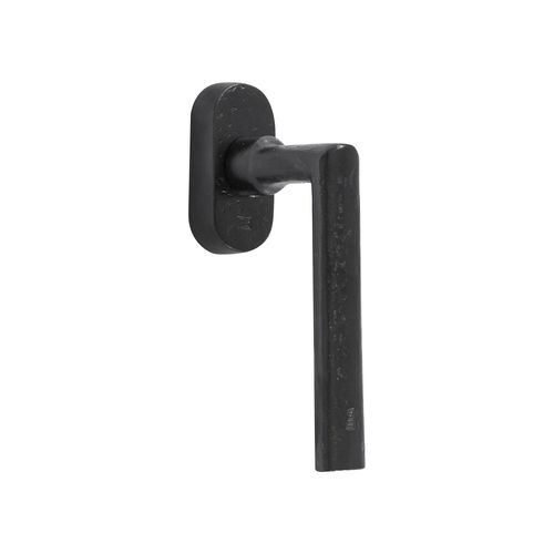 Tilt-and-turn window handle - PH1930 /32 - Dauby - aged iron / raw metal / white bronze