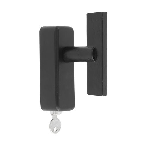 Window handle - PH2017″T” / DKS - Dauby - aged iron / raw metal / raw bronze