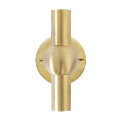 Traditional door knob - COPGRAND « T »/60F - Dauby - brushed brass