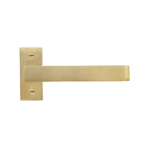 Door handle - CIH3000 /PBTC Q - Dauby - brushed brass / traditional / home