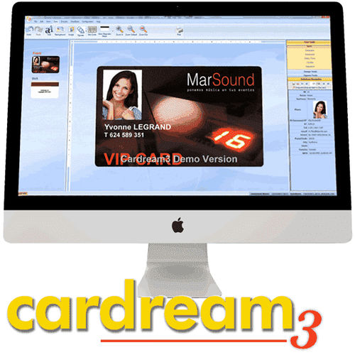 Design software - Cardream3 - A3M - data management / image editing / security and access control